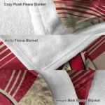 arizona diamondbacks diagonal stripes red blanket premium grade