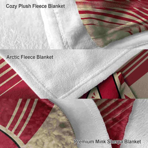 arizona diamondbacks diagonal stripes red blanket premium grade