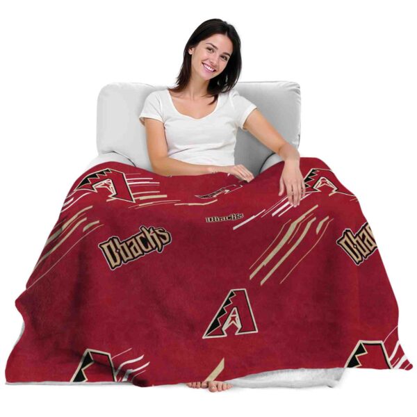 arizona diamondbacks fan spirit red blanket latest model