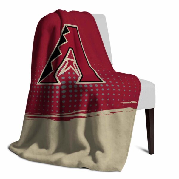 arizona diamondbacks gradient dots red blanket top rated