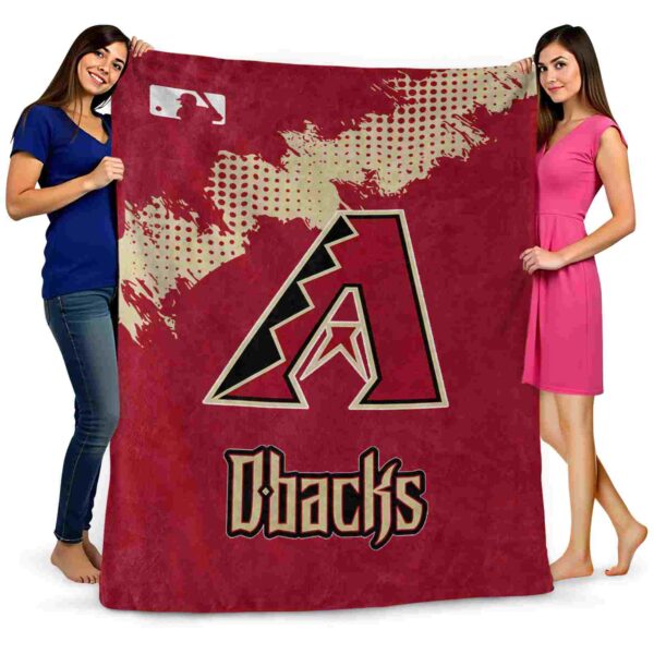 arizona diamondbacks grunge texture red blanket fashion forward
