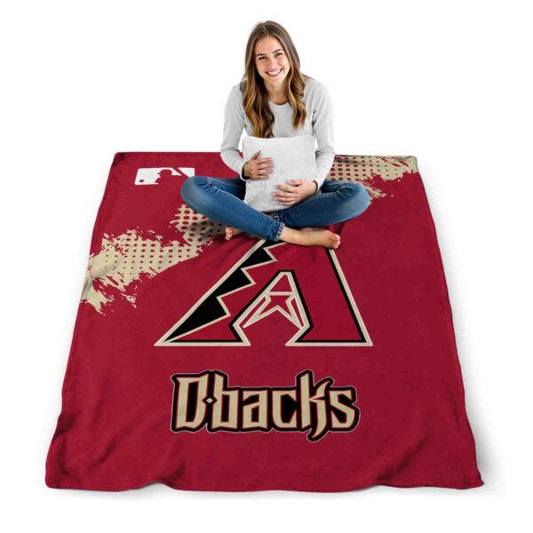 arizona diamondbacks grunge texture red blanket high quality