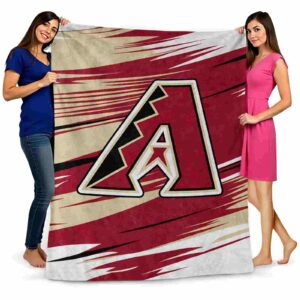 arizona diamondbacks paint streaks red white blanket fashion forward
