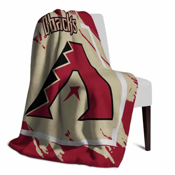 arizona diamondbacks splatter effect red blanket top rated