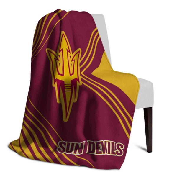 arizona state sun devils diagonal stripes maroon blanket top rated