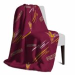 arizona state sun devils fan spirit maroon blanket top rated