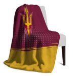 arizona state sun devils gradient dots maroon blanket top rated
