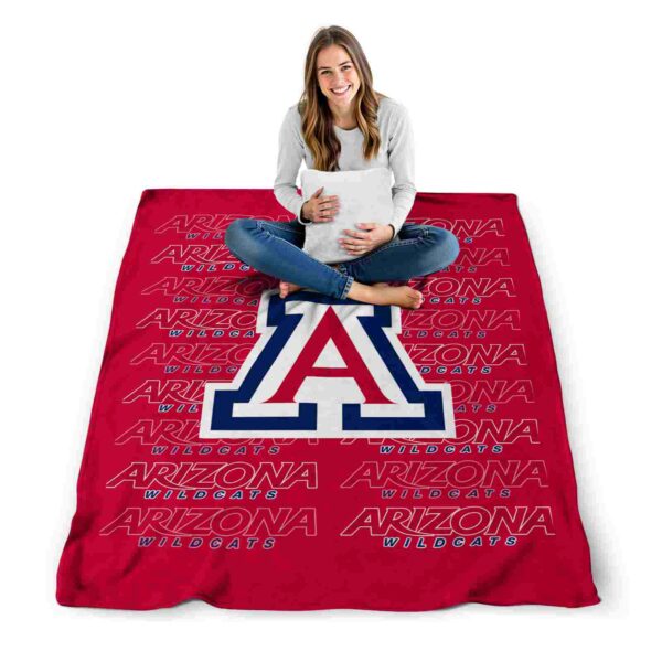 arizona wildcats fan pride red blanket high quality