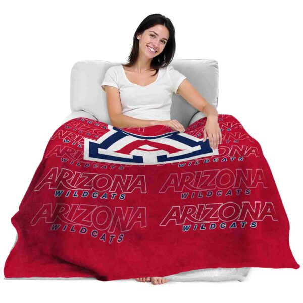 arizona wildcats fan pride red blanket latest model