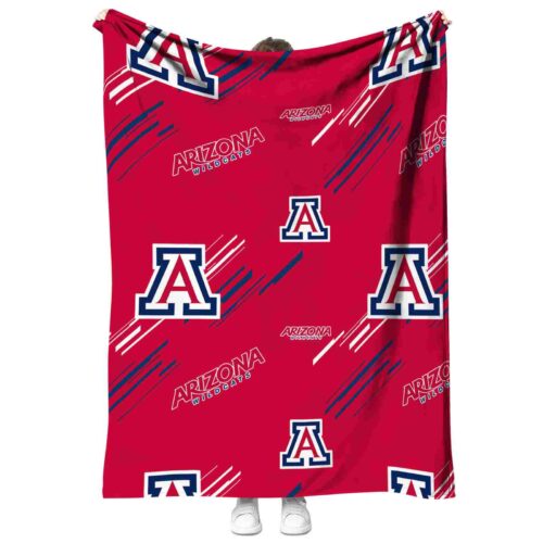 arizona wildcats fan spirit red blanket best selling