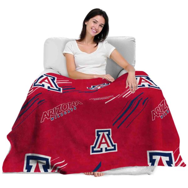 arizona wildcats fan spirit red blanket latest model