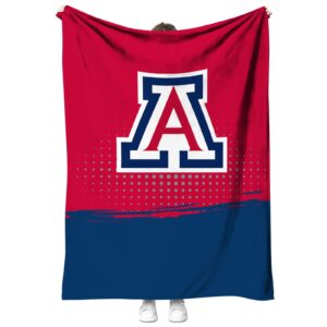 arizona wildcats gradient dots red blanket best selling