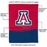 arizona wildcats gradient dots red blanket new arrival