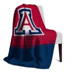arizona wildcats gradient dots red blanket top rated