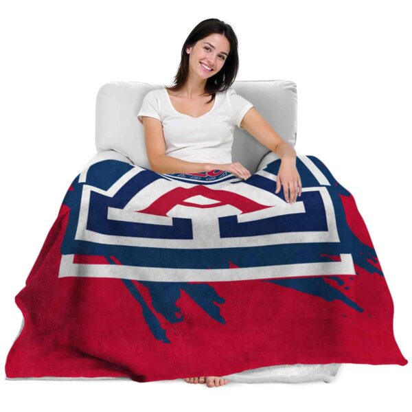 arizona wildcats splatter effect red blanket latest model