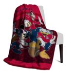 arizona wildcats three musketeers red blanket best selling