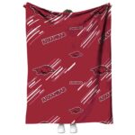 arkansas razorbacks fan spirit red blanket best selling