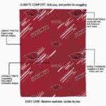arkansas razorbacks fan spirit red blanket best selling