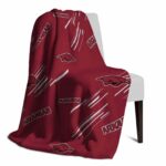 arkansas razorbacks fan spirit red blanket best selling