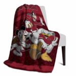 arkansas razorbacks three musketeers red blanket top rated