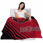 arkansas state red wolves diagonal stripes scarlet blanket latest model