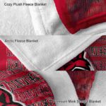 arkansas state red wolves fan pride scarlet blanket premium grade