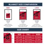 arkansas state red wolves grunge texture scarlet blanket trendy