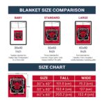 arkansas state red wolves splatter effect scarlet blanket best selling