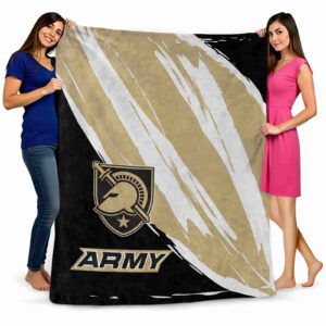 army black knights brushstrokes gold white blanket fashion forward