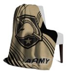 army black knights diagonal stripes gold blanket top rated