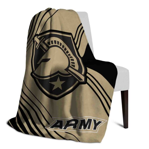 army black knights diagonal stripes gold blanket top rated
