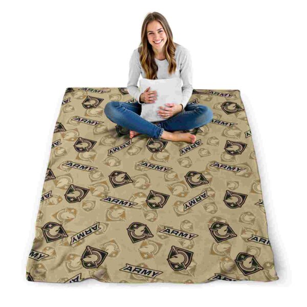 army black knights diehard fans gold blanket high quality