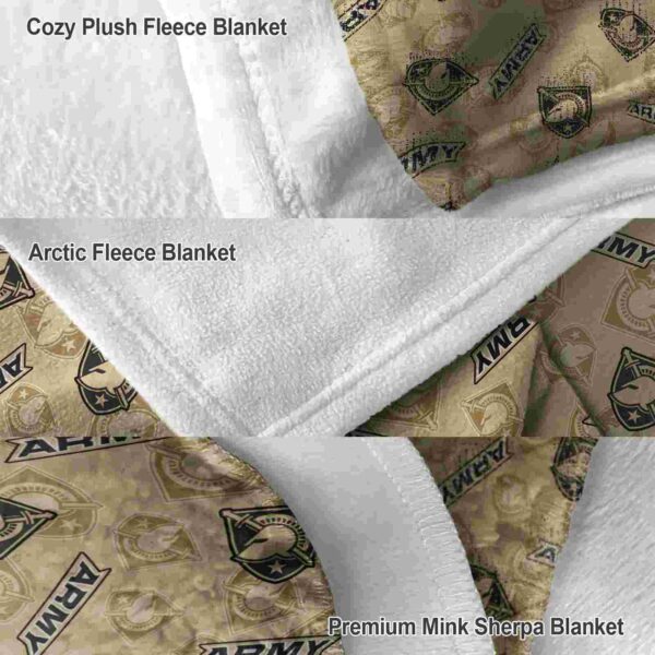 army black knights diehard fans gold blanket premium grade