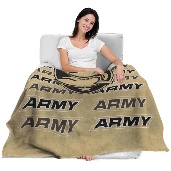army black knights fan pride gold blanket latest model