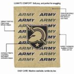 army black knights fan pride gold blanket new arrival