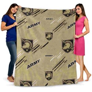 army black knights fan spirit gold blanket fashion forward