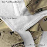 army black knights fan spirit gold blanket best selling