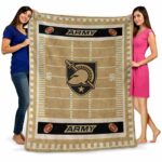 army black knights football field gold blanket fashion forward