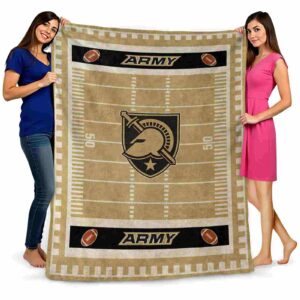 army black knights football field gold blanket fashion forward