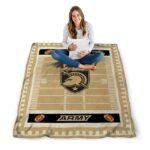 army black knights football field gold blanket high quality