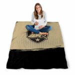 army black knights gradient dots gold blanket high quality