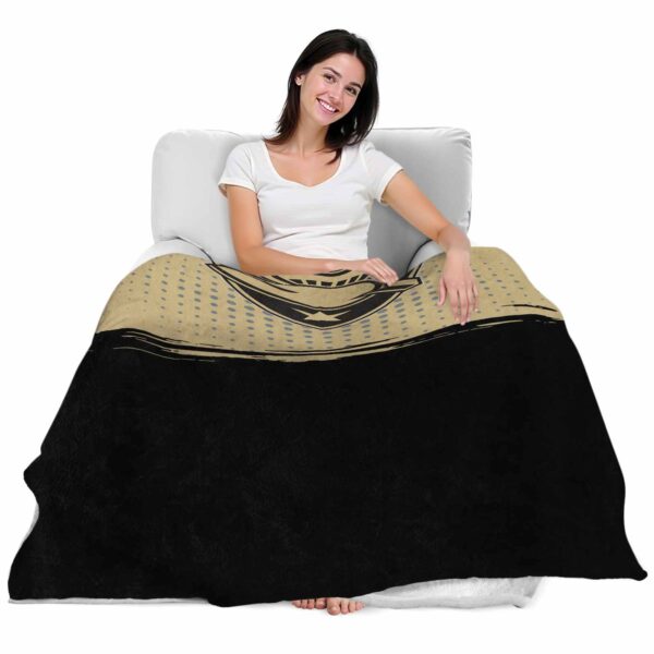 army black knights gradient dots gold blanket latest model