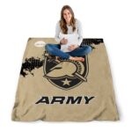 army black knights grunge texture gold blanket high quality