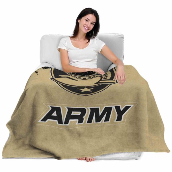 army black knights grunge texture gold blanket latest model