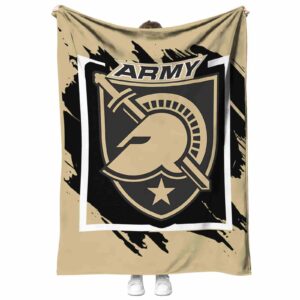 army black knights splatter effect gold blanket best selling
