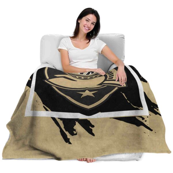 army black knights splatter effect gold blanket latest model