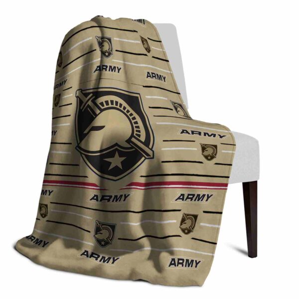 army black knights striped pattern gold blanket top rated