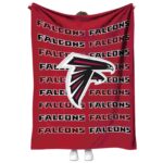atlanta falcons fan pride red blanket best selling