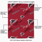atlanta falcons fan spirit red blanket new arrival
