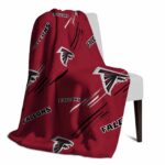 atlanta falcons fan spirit red blanket top rated